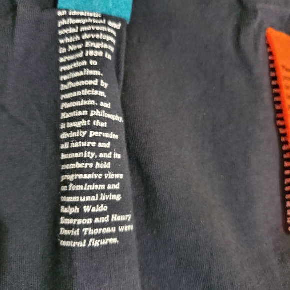 NEW WITHOUT TAG ADVISORY BOARD CRYSTALS (Abc) “TRANSCENDENTALISM” TEE Black - Picture 8 of 13